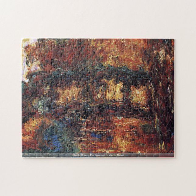 Puzzle Claude Monet - el puente japonés de Monet (Horizontal)