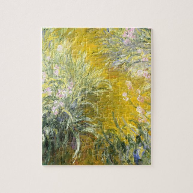 Puzzle Claude Monet El sendero a través de los lirios de  (Vertical)