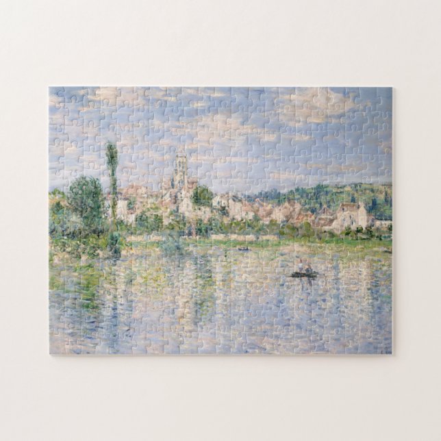 Puzzle Claude Monet el | V�theuil en verano (Horizontal)