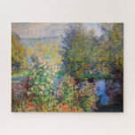 Puzzle Claude Monet - Esquina del jardín de Montgeron<br><div class="desc">Esquina del Jardín de Montgeron / Moneda de Jardin a Montgeron - Claude Monet,  Petróleo sobre lienzo,  1876</div>
