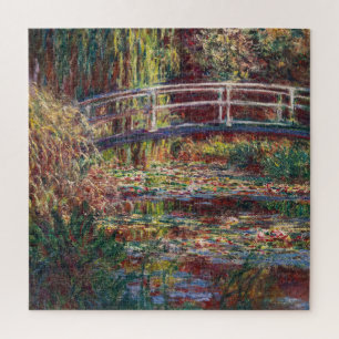 Puzzle Claude Monet - Estanque de nenúfares, Armonía Rosa
