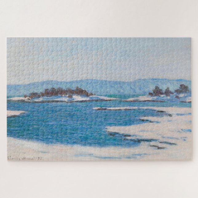 Puzzle Claude Monet Fiordo Noruego (Horizontal)