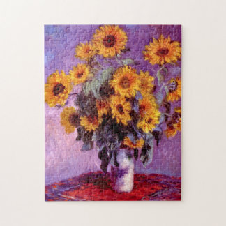 Puzzle Claude Monet:Girasoles