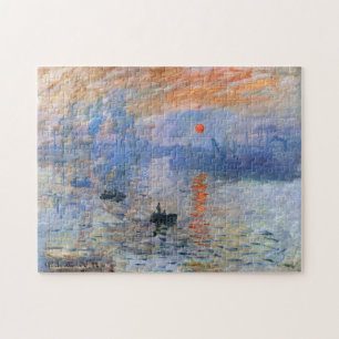 Puzzle Claude Monet Impresión Amanecer 1872 Puerto Arte
