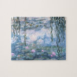 Puzzle Claude Monet Impressionist Water Lillies Painting<br><div class="desc">Impressionist Landscape Painting by Claude Monet - Classic Masterpieces - Claude Monet's Nature Painting Series - Claude Monet Impressionist Water Lillies Painting</div>