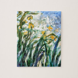 Puzzle Claude Monet, irlandeses amarillos y malva 19