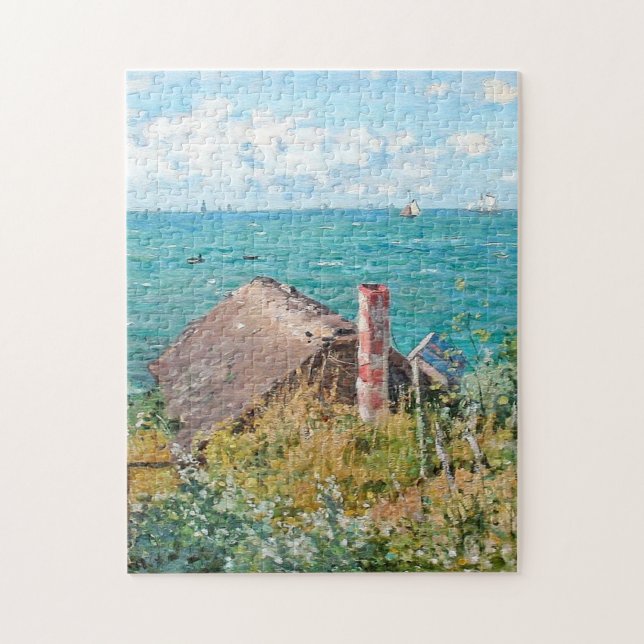 Puzzle Claude Monet - La Cabina De Saint Adresse (Vertical)