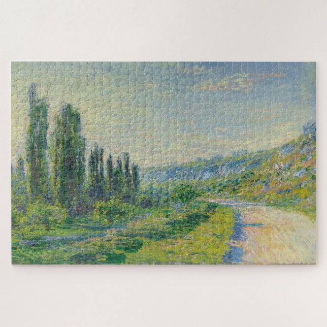 Puzzle Claude Monet – La Carretera de Vétheuil (Horizontal)