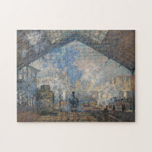 Puzzle Claude Monet - La Estación de Saint-Lazare