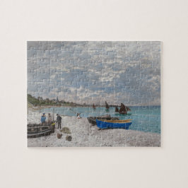 Puzzle Claude Monet La playa en Sainte-Adresse 1867