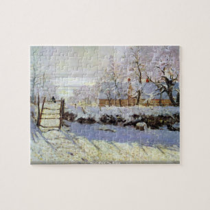 Puzzle Claude Monet - la urraca