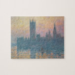 Puzzle Claude Monet | Las cámaras del Parlamento, la pues<br><div class="desc">Las Casas del Parlamento,  Sunset,  1903 (aceite sobre lienzo)| por Claude Monet | Ubicación del arte: Galería Nacional de Arte de Washington DC | Artista francés | Número de colección de imágenes: XOS744839</div>