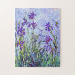 Puzzle Claude Monet - Lilas Irises / Iris Mauves
