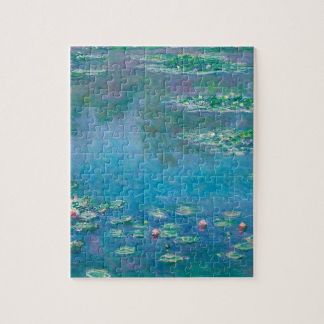 Puzzle Claude Monet. Lilies de agua. Impresionismo francé (Vertical)