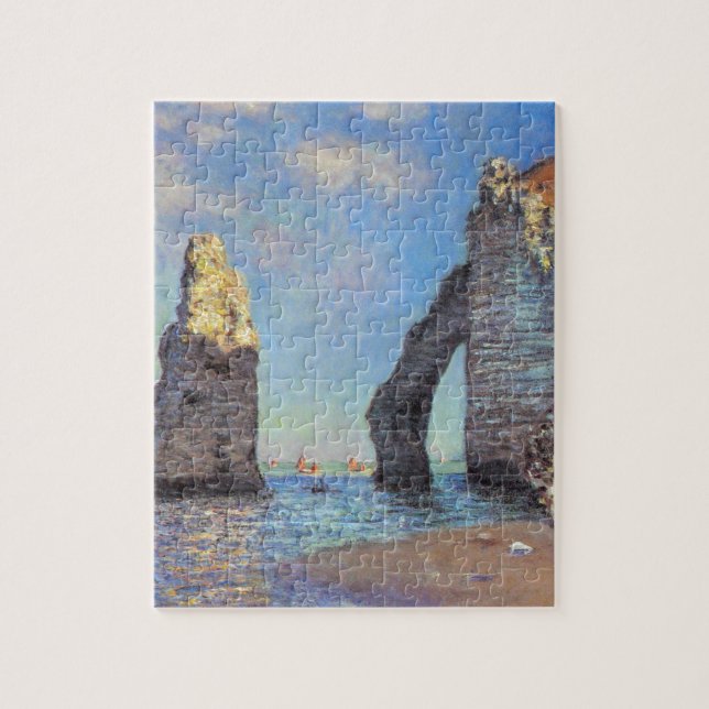 Puzzle Claude Monet // Los acantilados en Etretat (Vertical)