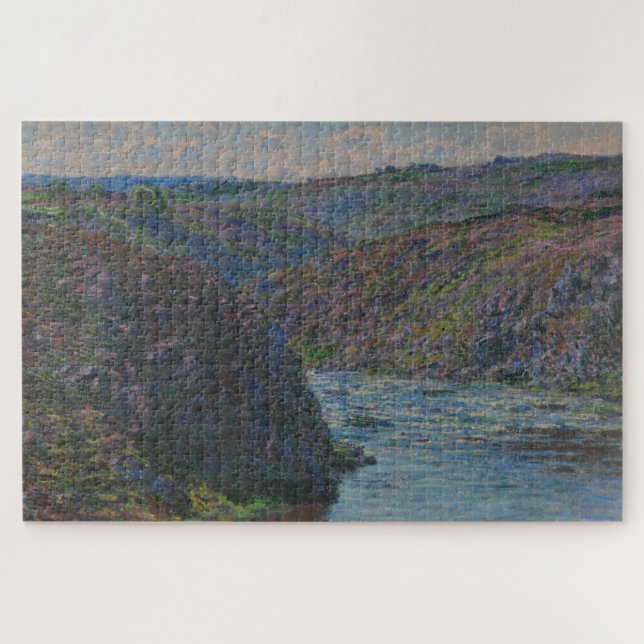 Puzzle Claude Monet Los Barrancos del Creuse (Horizontal)