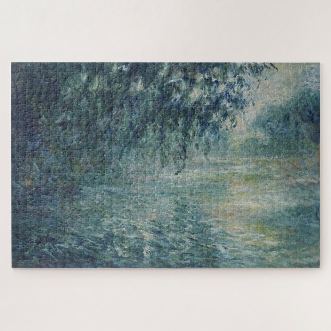 Puzzle Claude Monet Mañana en el Sena (Horizontal)