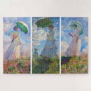 Puzzle Claude Monet - Mujer con asador