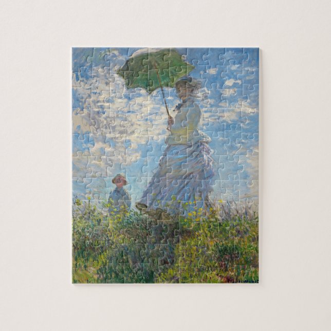 Puzzle Claude Monet | Mujer con Parasol (Vertical)