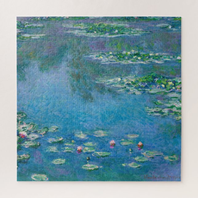 Puzzle Claude Monet - Nenúfares 1906 (Vertical)