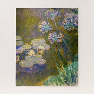 Puzzle Claude Monet - Nenúfares y Agapanto