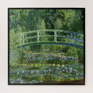 Puzzle Claude Monet, Nenúfares y el puente japonés