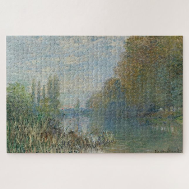 Puzzle Claude Monet Otoño en el Sena (Horizontal)