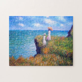 Puzzle Claude Monet: Paseo del acantilado en Pourville