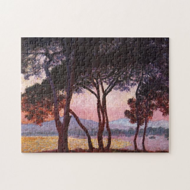 Puzzle Claude Monet: Pinos (Horizontal)