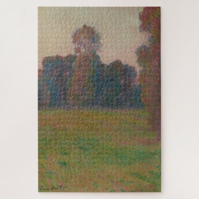 Puzzle Claude Monet – Prairie à Giverny (Vertical)