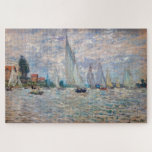 Puzzle Claude Monet - Regata de barcos en Argenteuil<br><div class="desc">Regata de barcos en Argenteuil / Regate un Argenteuil - Claude Monet,  Petróleo en lienzo,  1874</div>