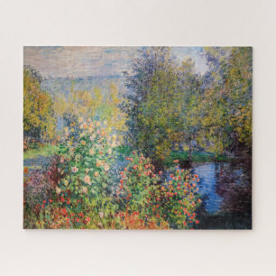 Puzzle Claude Monet - Rincón del jardín en Montgeron