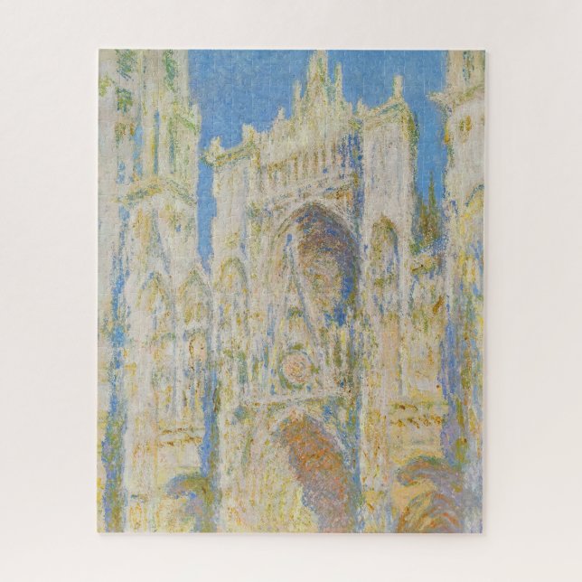 Puzzle Claude Monet Rouen Cathedral Portal Morning Light (Vertical)