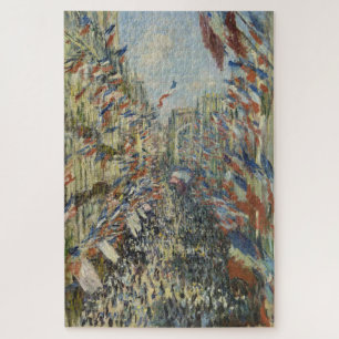 Puzzle Claude Monet – Rue Montorgueil en París