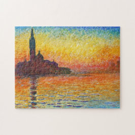 Puzzle Claude Monet Sunset En Venecia Arte Impresionante