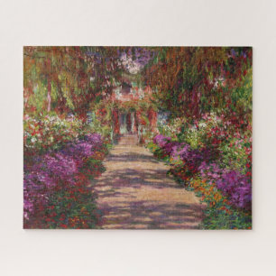 Puzzle Claude Monet   Una ruta en el jardín de Monet