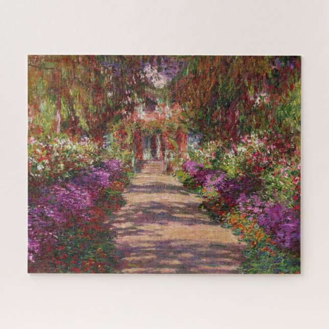 Puzzle Claude Monet | Una ruta en el jardín de Monet (Horizontal)