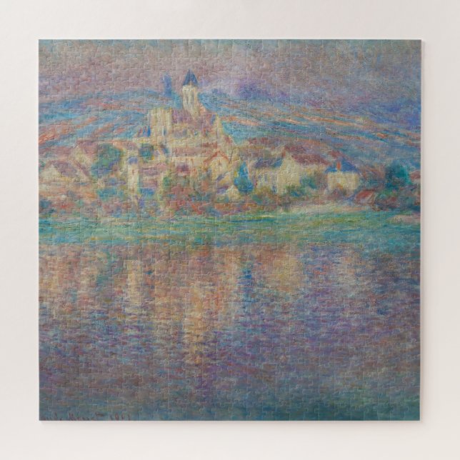 Puzzle Claude Monet - Vetheuil, Sunset (Horizontal)