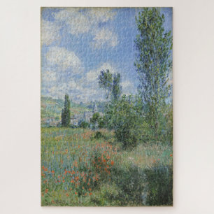 Puzzle Claude Monet – Vista de Vétheuil (1880) Arte fino