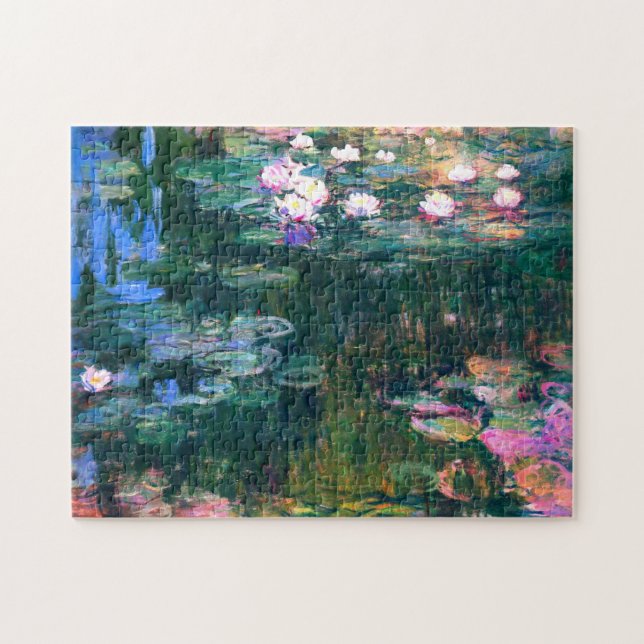 Puzzle Claude Monet - Water Lilies (1917) (Horizontal)