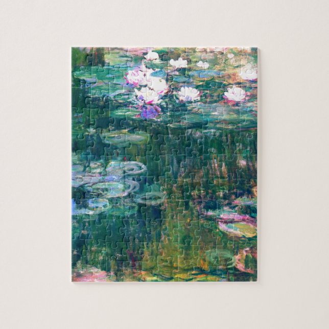 Puzzle Claude Monet Water Lilies 1917 (Vertical)
