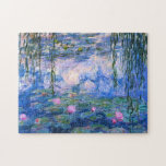 Puzzle Claude Monet Water Lillies 1919<br><div class="desc">Título: Artista de los lirios de agua: Claude Monet Año: 1919</div>