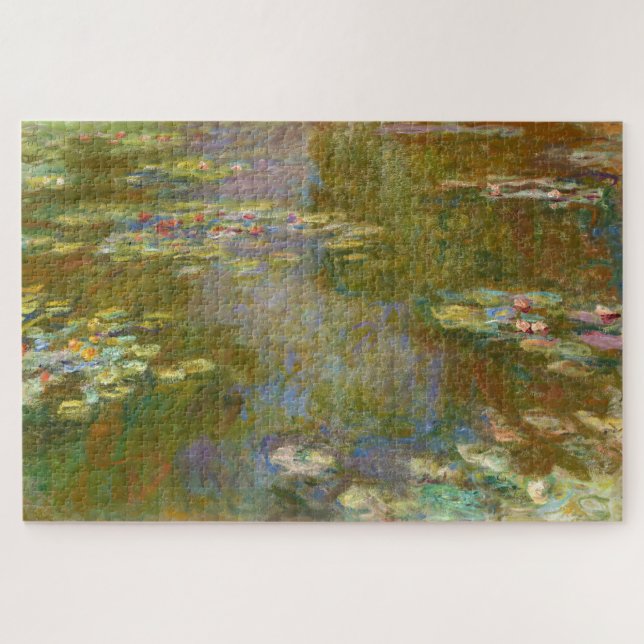 Puzzle Claude Monet - Water Lily Pond 1917 (Horizontal)