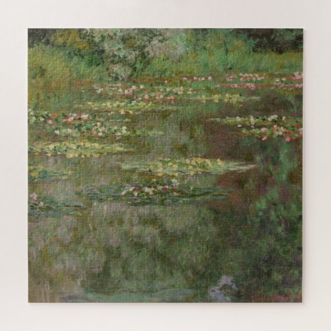 Puzzle Claude Monet | Waterlilies o Water Lily Pond  (Horizontal)