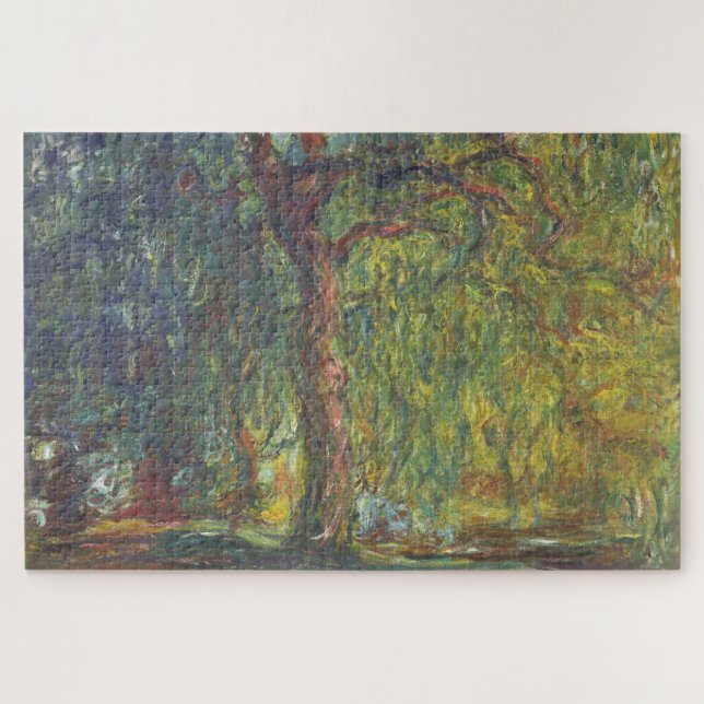 Puzzle Claude Monet Weeping Willow 1918–19 (Horizontal)