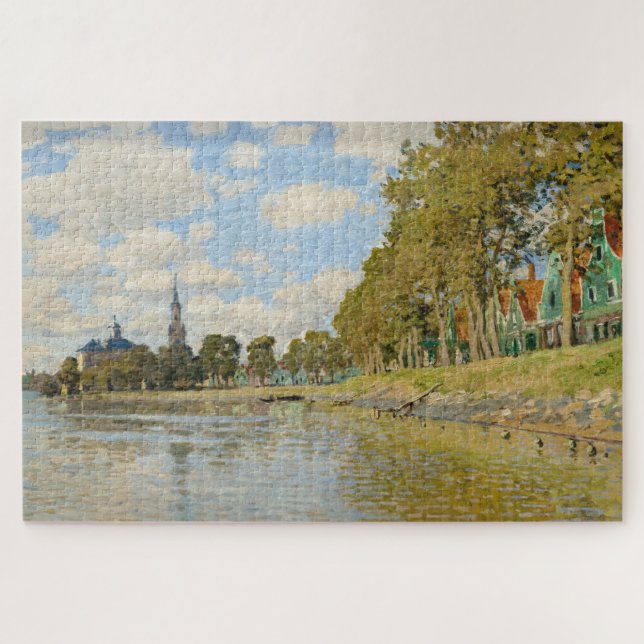 Puzzle Claude Monet - Zaandam (Horizontal)