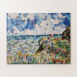 Puzzle Claudio Monet inspirado en Cliff Walk At Pourville