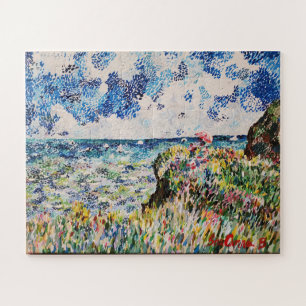 Puzzle Claudio Monet inspirado en Cliff Walk At Pourville
