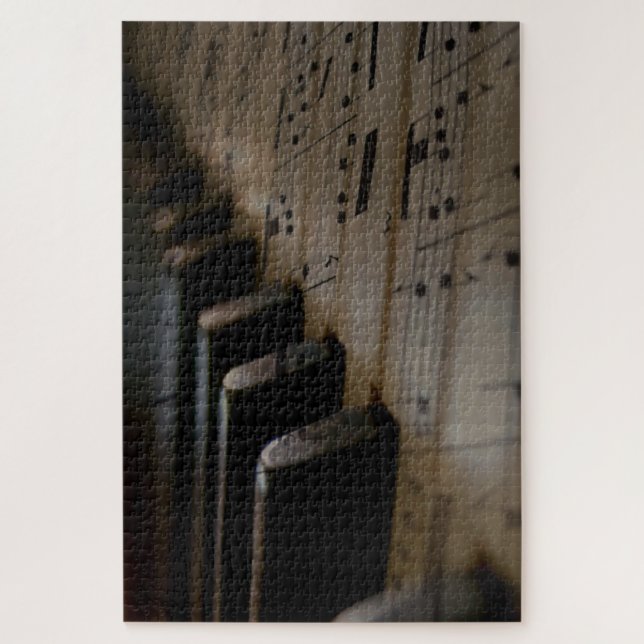 Puzzle Claves de piano de música antigua (Vertical)