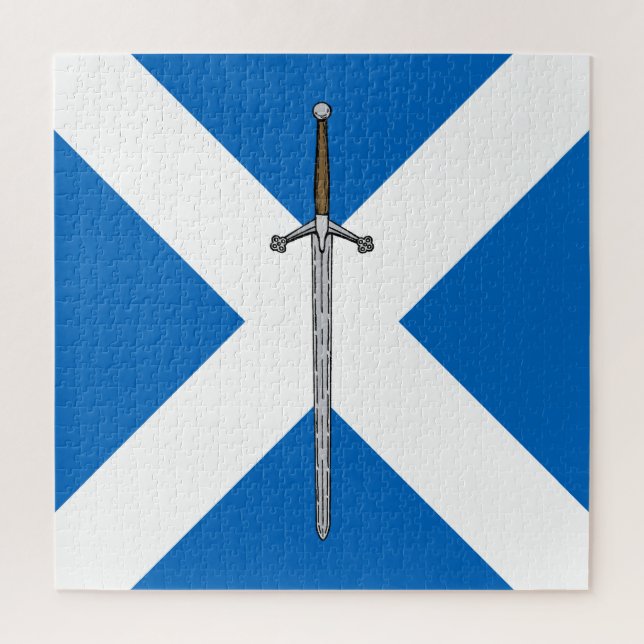 Puzzle Claymore y Saltire (Vertical)